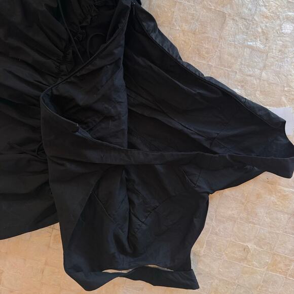 Princess Polly SHANTELLE ROMPER BLACK new NWT bubble hem dress sz XS lbd sz 2 - Picture 8 of 14